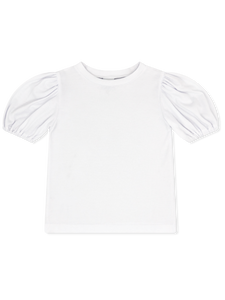 White Knit Jane Blouse