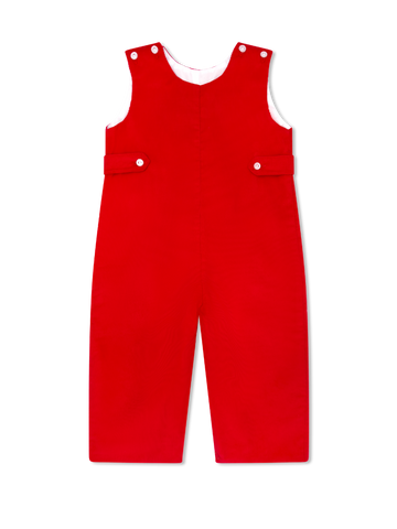 Red Corduroy Louisiana Longall