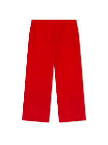 Red Corduroy William Pants