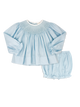 Birmingham Blue Smocked Betsy Set