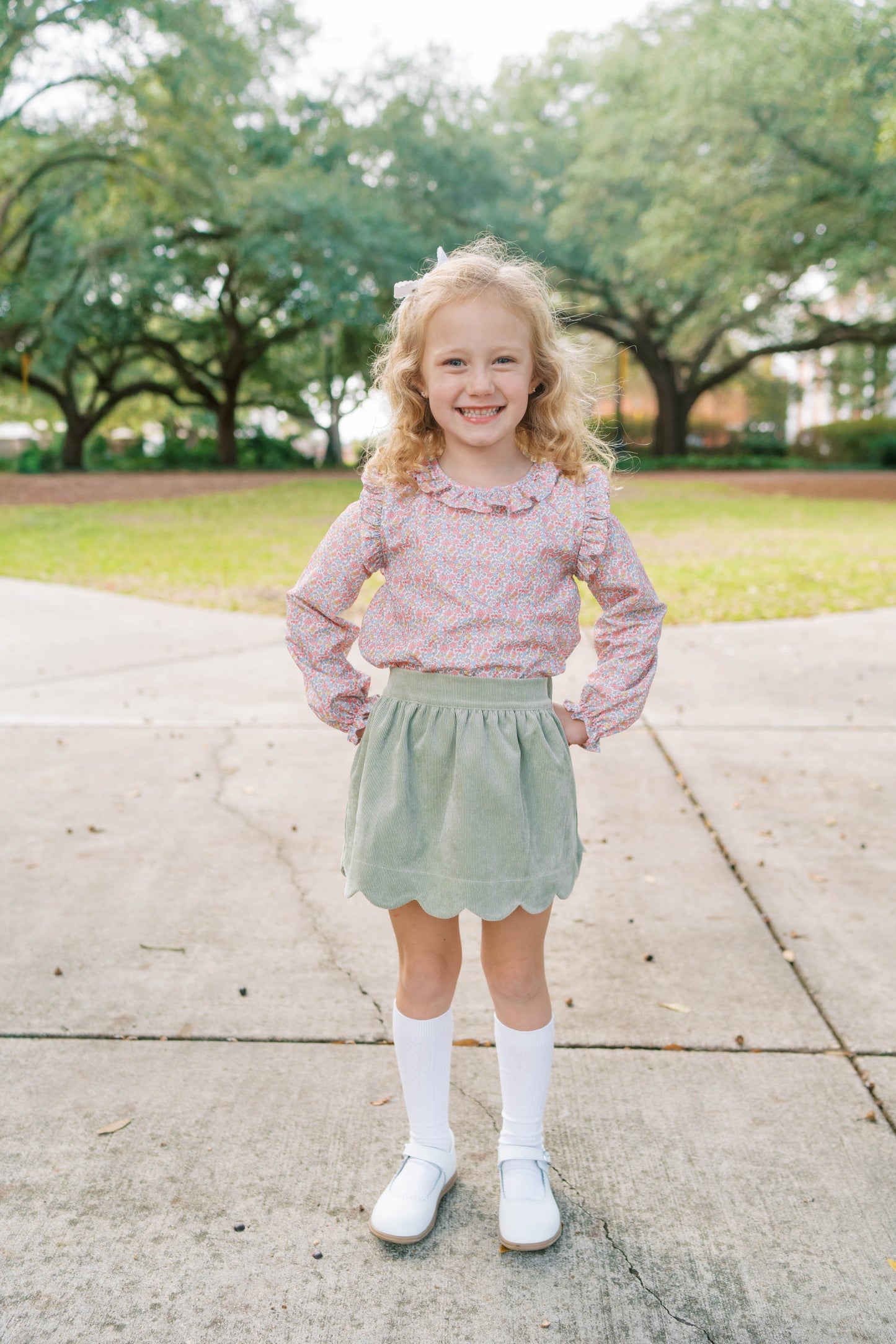 Autumn Garden Evelyn Blouse