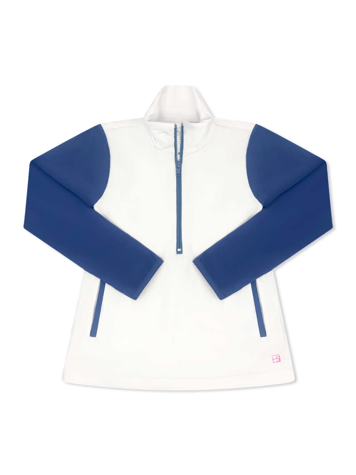 Baton Rouge Blue Heather Half Zip