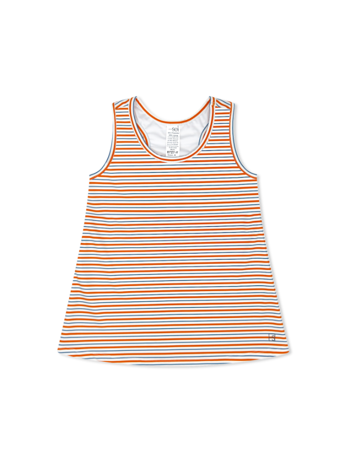 Orange Spice Stripe Rory Tank