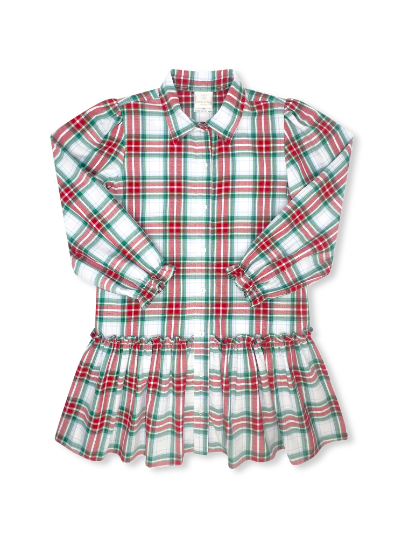Merry Tartan Darcy Dropwaist Dress