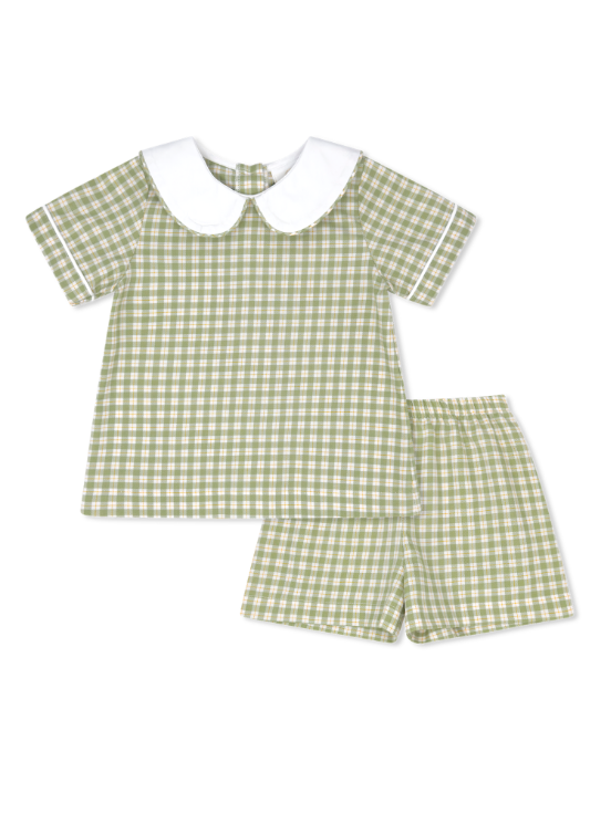 Pinecrest Plaid Sibley Short Set