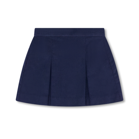 High Point Navy Cord Sophie Skirt