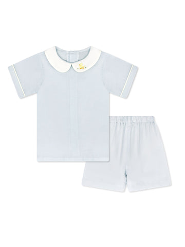 Duck Embroidered Sibley Short Set