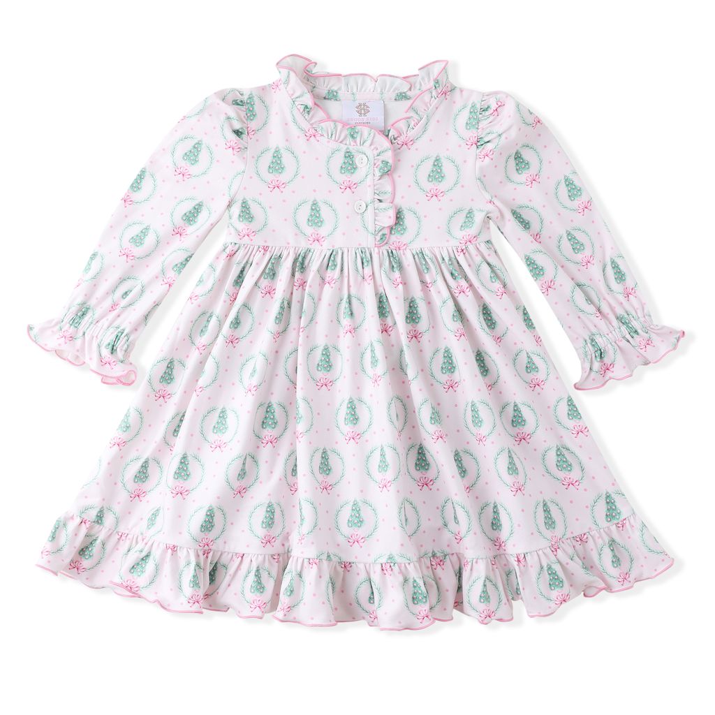 Pretty in Pink Christmas Dress