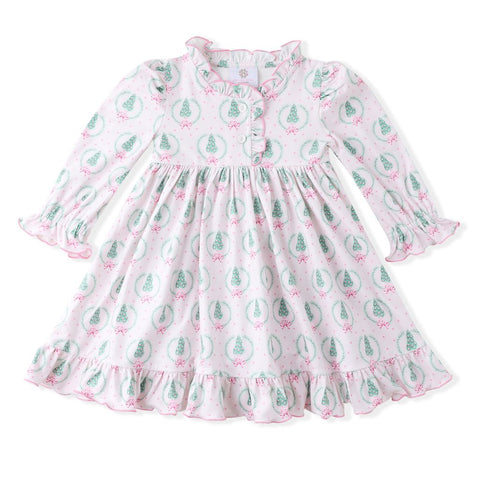 Pretty in Pink Christmas Dress