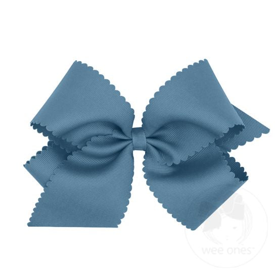 Wee Ones Scalloped Bow
