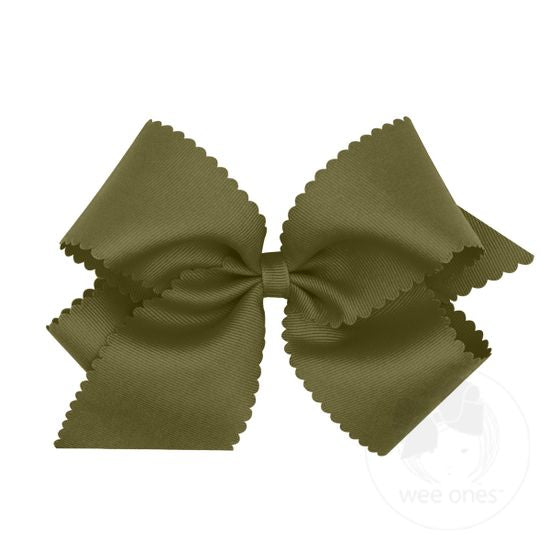 Wee Ones Scalloped Bow