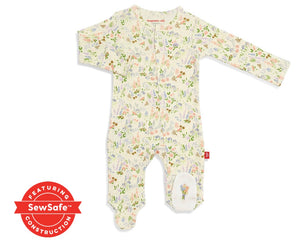 Provence Organic Cotton Magnetic Footie