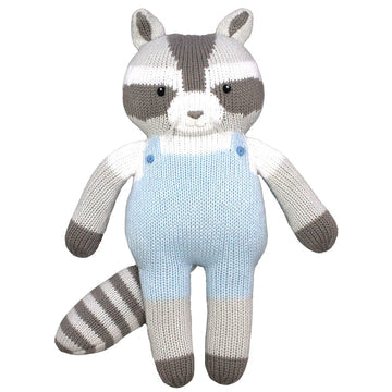 Raccoon Knit Doll