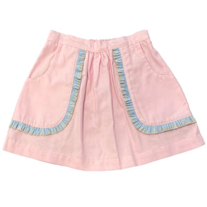 Pink & Blue Plaid Chloe Skirt